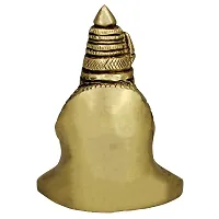 Om ssvmb9 Brass Idol Goddess Tulja Bhavani Statues for Home Office Mandir Decor Bhowanee Tulaja Turaja Tvarita Amba and Jagadamba Avatar of The Goddess Parvati (H x W:- 2.7 x 1.5 Inch, Weight:- 0.310)-thumb4