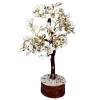 Om ssvmb9 Natural Gomati Chakra Healing Fortune Vastu Plant Sculpture Tree, Good Luck, Wealth, Success  Prosperity; Home Office Table Decor Gift Item 200 Beads,Height:- 9 Inch-thumb3