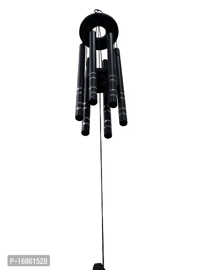 Om ssvmb9 Metal Feng Shui Vastu Windchime/Wind Chimes 6 Pipes Rods for Positive Vibrations Energy Flow at Home, Office, Garden, Balcony, Bedroom, Window, Indoor  Outdoor Decoration 27 Inch-thumb3