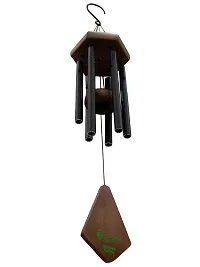 Om ssvmb9 Metal Feng Shui Vastu Windchime/Wind Chimes 6 Pipes Rods for Positive Vibrations Energy Flow at Home, Office, Garden, Balcony, Bedroom, Window, Indoor  Outdoor Decoration 23 Inch-thumb2