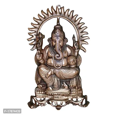 Om ssvmb9 Handcrafted Lord Ganesh Wall Hanging- Religious Showpiece for Wall Decor and Gifts