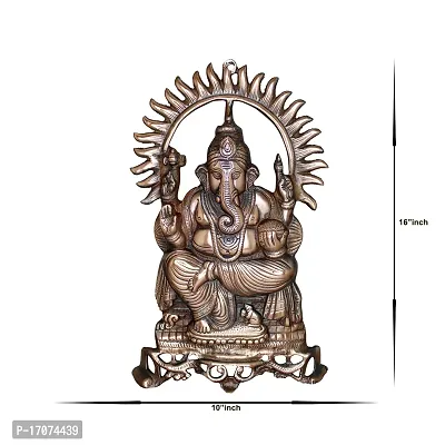 Om ssvmb9 Handcrafted Lord Ganesh Wall Hanging- Religious Showpiece for Wall Decor and Gifts-thumb2