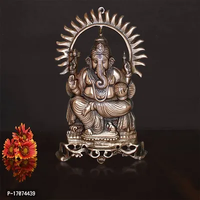 Om ssvmb9 Handcrafted Lord Ganesh Wall Hanging- Religious Showpiece for Wall Decor and Gifts-thumb3