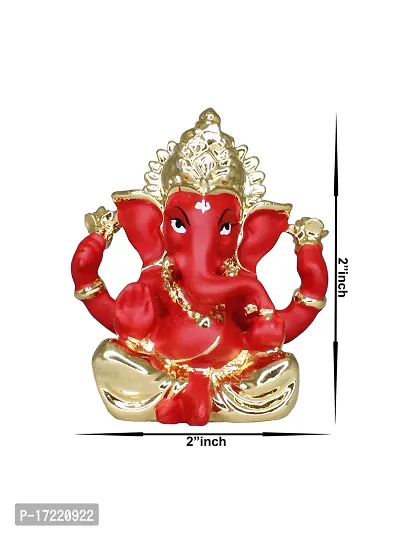 Om ssvmb9 Ganesha/Ganesh/Ganesh ji/Ganpati Idol/Idols/Murti/Statue for Gift, Car Dashborad, Home Deacute;cor Figurine for Main Door,Puja/Pooja, Mandir-thumb4