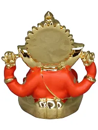 Om ssvmb9 Ganesha/Ganesh/Ganesh ji/Ganpati Idol/Idols/Murti/Statue for Gift, Car Dashborad, Home Deacute;cor Figurine for Main Door,Puja/Pooja, Mandir/Temple (5x5x3)-thumb4