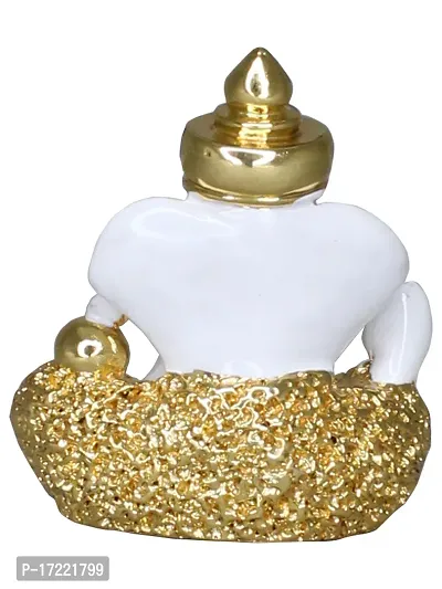 Om ssvmb9 Ganesha/Ganesh/Ganesh ji/Ganpati Idol/Idols/Murti/Statue for Gift, Car Dashborad, Home Deacute;cor Figurine for Main Door,Puja/Pooja, Mandir/Temple (4x4x2)-thumb5