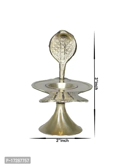 Om ssvmb9 Brass Metal Shivling for Pooja Small Size Shiv Ling Statue Idol Puja Gift Purpose Home Deacute;cor Mandir Temple Vastu Showpiece Height3 Inch-thumb5