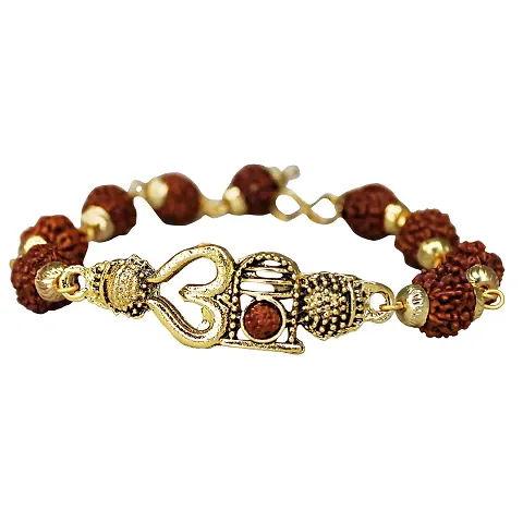 Om ssvmb9 Bracelet For Men, Women And Kids (Free Size) (Pack Of 2)