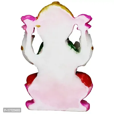 Marble Lakshmi MATA Murti /Statue for Home Puja/Pooja Temple Mandir (3.5 x 4.5)-thumb5