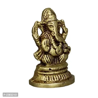 Om ssvmb9 Ganesh/Ganesha/Ganesh ji/Ganpati Bappa Panchdhatu Idol/Murti/Statue-thumb4