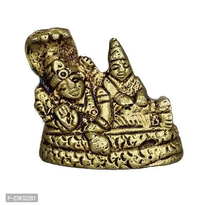 Om ssvmb9 Brass Vishnu Laxmi Home Temple Pooja Vishnu Lakshmi God Idol Vishnu Lakshmi