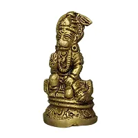 Om ssvmb9 Hanuman Home Temple Pooja Brass Panchdhatu Home Decorative Showpiece Panchmukhi Hanuman-thumb2