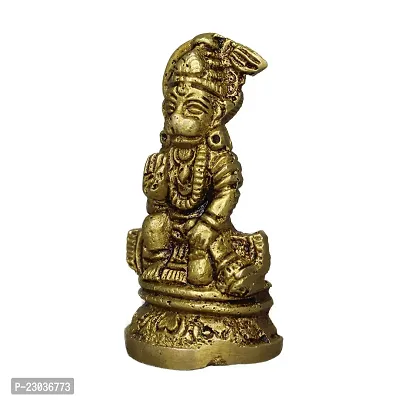 Om ssvmb9 Hanuman Home Temple Pooja Brass Panchdhatu Home Decorative Showpiece Panchmukhi Hanuman-thumb3