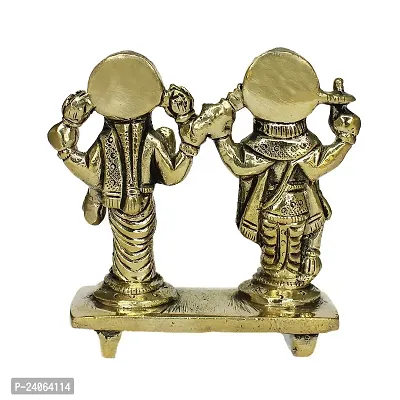 Brass Vishnu Laxmi on Sheshnag Idol Sculpture Statue Murti/Idol/God Murti/Brass Goddess Vishnu/Narayan Laxmi/Lakshmi Statue for Home Temple (Weight :-  0.375)-thumb3