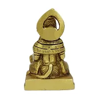 Brass Siddh Shri Hanuman Idol/Brass Bajrang Bali Idol/Shri Hanuman Brass Murti to Protect from All Kind of Negative Energy/for Good Luck, Success and Prosperity (Weight :-  0.285)-thumb1