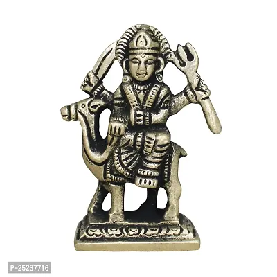 Om ssvmb9 Brass Momai MATA Murti Dasha MATA Murti for Home Puja Temple Mandir MATA Rani