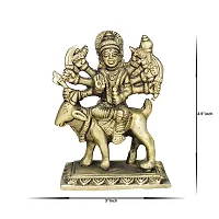 Om ssvmb9 Brass Meldi MATA/Durga Maa Murti/Idol/Statue for Home Puja/Pooja Temple/Mandir-thumb3