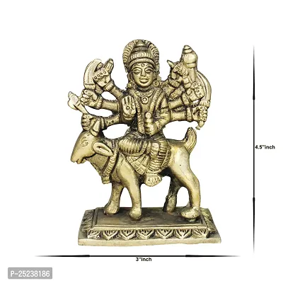 Om ssvmb9 Brass Meldi MATA/Durga Maa Murti/Idol/Statue for Home Puja/Pooja Temple/Mandir-thumb4