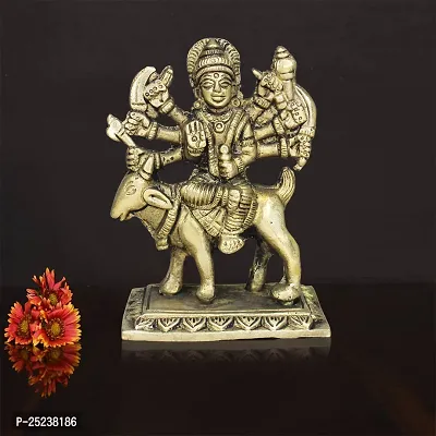 Om ssvmb9 Brass Meldi MATA/Durga Maa Murti/Idol/Statue for Home Puja/Pooja Temple/Mandir-thumb5