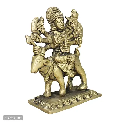 Om ssvmb9 Brass Meldi MATA/Durga Maa Murti/Idol/Statue for Home Puja/Pooja Temple/Mandir-thumb2