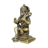 Om ssvmb9 Brass Idol Hanumanji for Home Deacute;cor Office Deacute;cor Hanuman Spirtual Figurine-thumb2