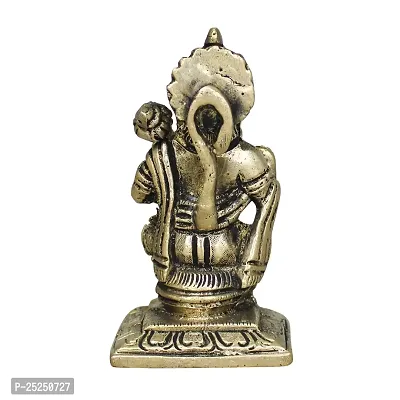 Om ssvmb9 Brass Idol Hanumanji for Home Deacute;cor Office Deacute;cor Hanuman Spirtual Figurine-thumb2