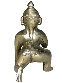 Om ssvmb9 Brass Bal Gopal/Laddu Gopal/Ladoo Gopal/Thakur Ji/Makhan Chor Idol/Krishna Idol/Murti/Statue (Heavy Peetal Murti) Janmashtami Special for Home Temple Puja 4 Inch-thumb4