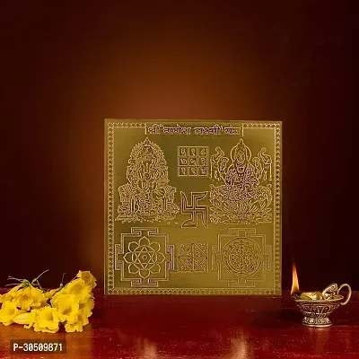 Om Siddhi Vinayak Shri Ganesh Laxmika Yantra(3*3)-thumb3