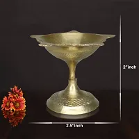 Traditional Brass Diya for Puja-thumb1