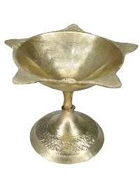 Traditional Brass Diya for Puja-thumb3