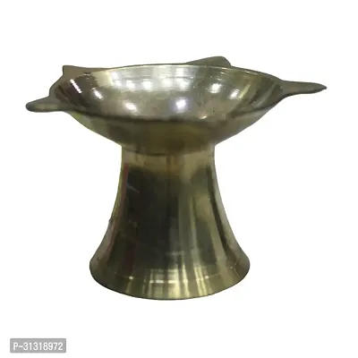 Traditional Brass Diya for Puja-thumb0