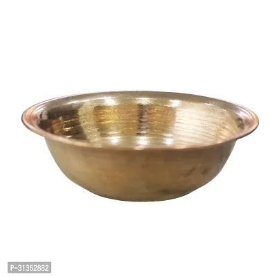 Om ssvmb9 Multipurpose Brass puja Pyali/Katori for home pooja Temple gold Small Pack of 1