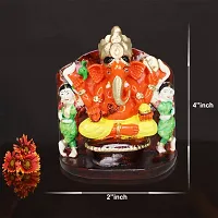 Marble Lord Ganesh Idol Decorative Showpiece-thumb3