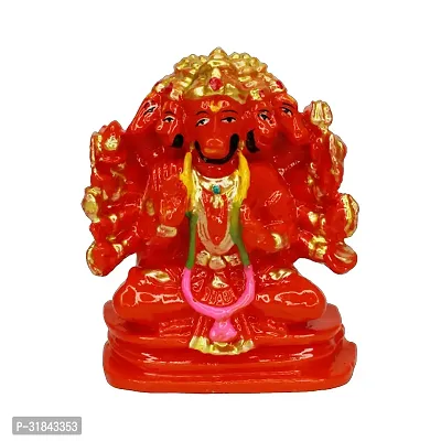 Marble Lord Ganesh Idol Decorative Showpiece-thumb0