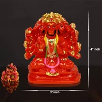 Marble Lord Ganesh Idol Decorative Showpiece-thumb2