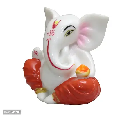 Marble Lord Ganesh Idol Decorative Showpiece-thumb5