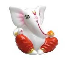 Marble Lord Ganesh Idol Decorative Showpiece-thumb1