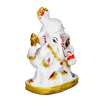 Marble Lord Ganesh Idol Decorative Showpiece-thumb4