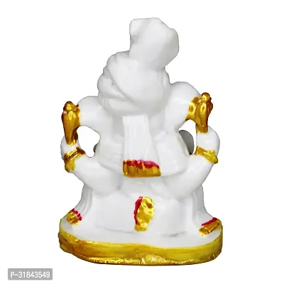 Marble Lord Ganesh Idol Decorative Showpiece-thumb2