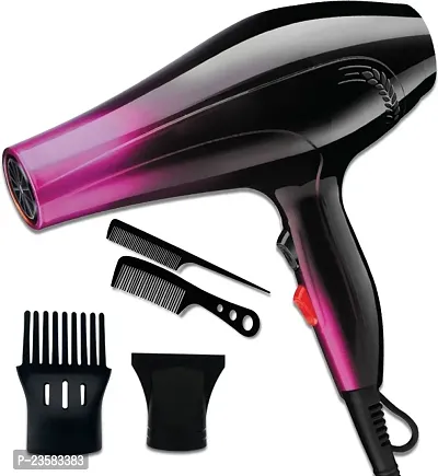 (3500watt) High Quality Salon Grade Professional Hair Dryer With Comb Reduser Hair Dryer  (2000 W, Pink, Black)-thumb0