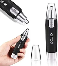 3 in 1 Electric Nose Hair Trimmer for Men Women | Dual-edge Blades | Painless Electric Nose and Ear Hair Trimmer Eyebrow Clipper, Waterproof, Eco-/Travel-/User-Friendly-thumb1