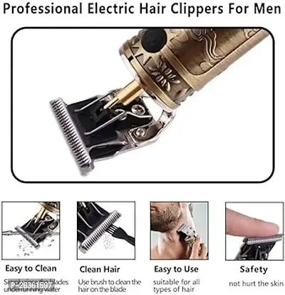 Hair Trimmer For Men, Professional Trimmer Rechargeable Cordless Electric Hair Clippers Trimmer Hair Cutting
