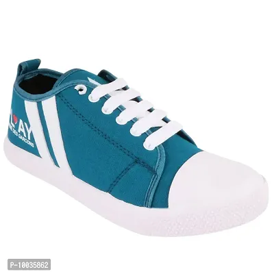 Creations Garg Men PVC Sole Casual Shoes Lastest (Turqouise_10)-T4 Play Turqouise_10-thumb5
