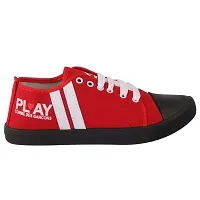 FOOT STAIR Men's PVC Sneakers | RED | 10-thumb1