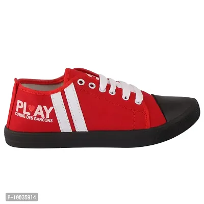 FOOT STAIR Men's PVC Sneakers | RED | 10-thumb2