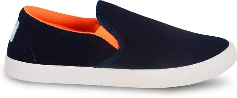 Creation Garg Men's Orange Casual Shoes -6-thumb2