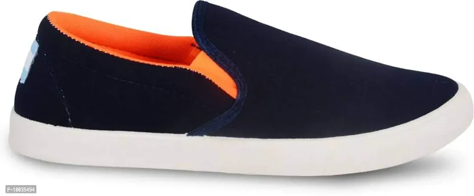 Creation Garg Men's Orange Casual Shoes -6-thumb3