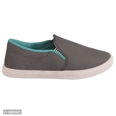 FOOT STAIR Men's Sports Shoes || Outer Material- Fabric || Sole Material- PVC || Sky || 8 UK || Pilot Grey Sky-8-thumb3