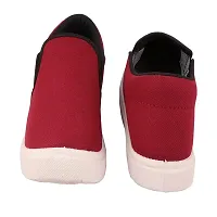 FOOT STAIR Men's Casual Loafer Shoes for Daily Use Red-thumb3