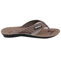 FOOT STAIR Men's Comfort Flip Flop Brown-thumb2